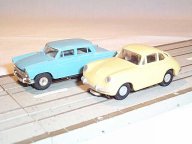 Fiat 1800 und Porsche 356 Typ 1